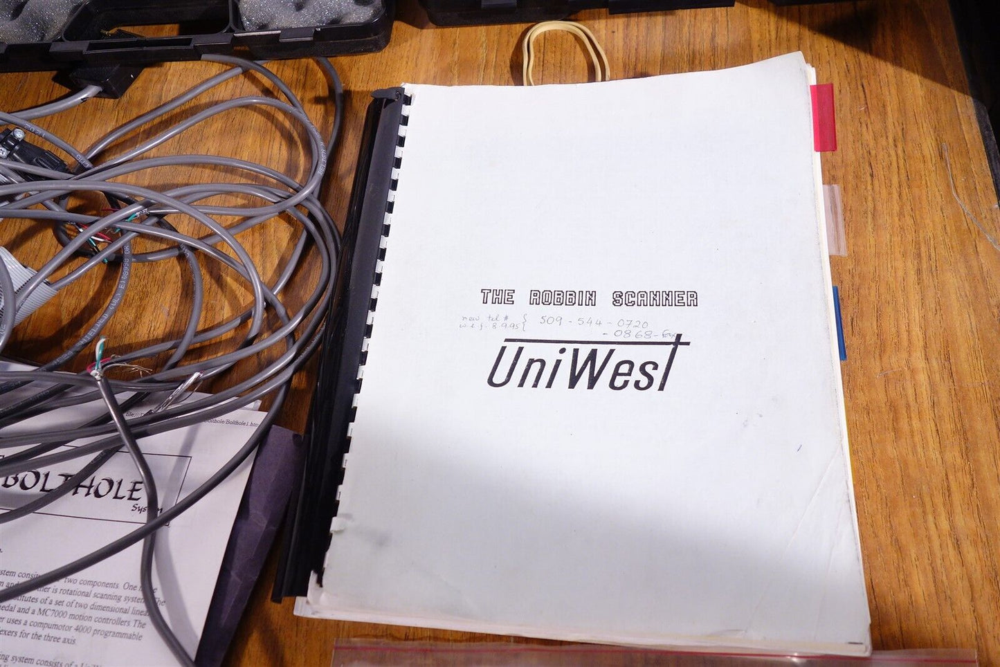 UniWest Eddy Current System / Bolt Hole Scanner with Lots of Accessories Probes