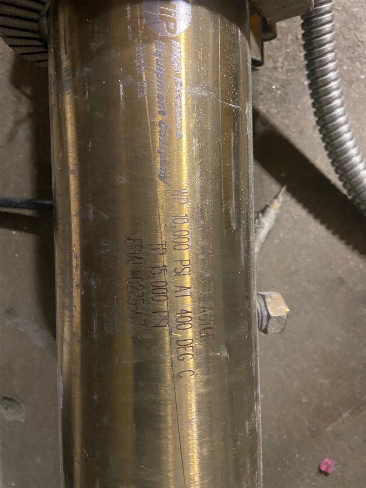 HiP High Pressure Equipment Company 10,000 PSI 802078 MB Supercritical Reactor