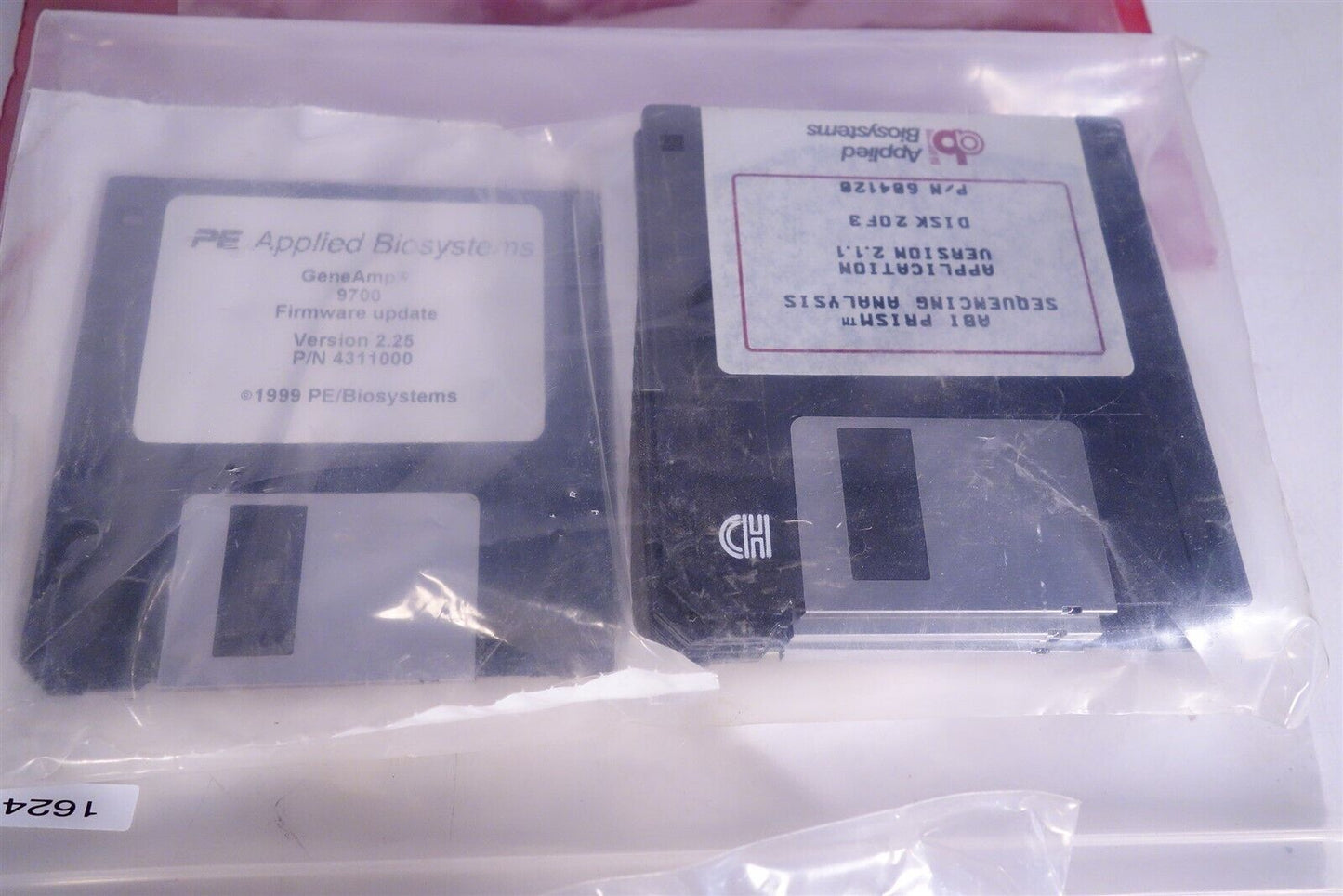 Applied Biosystems Perkin Elmer ABI Prism 377 Sequencer Software + Cables