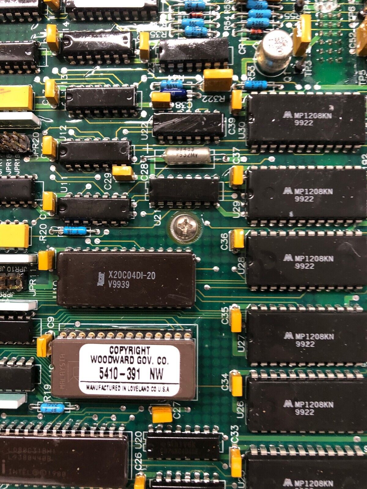 Woodward Digital Remote Final Driver 8239-036J 5500-841F