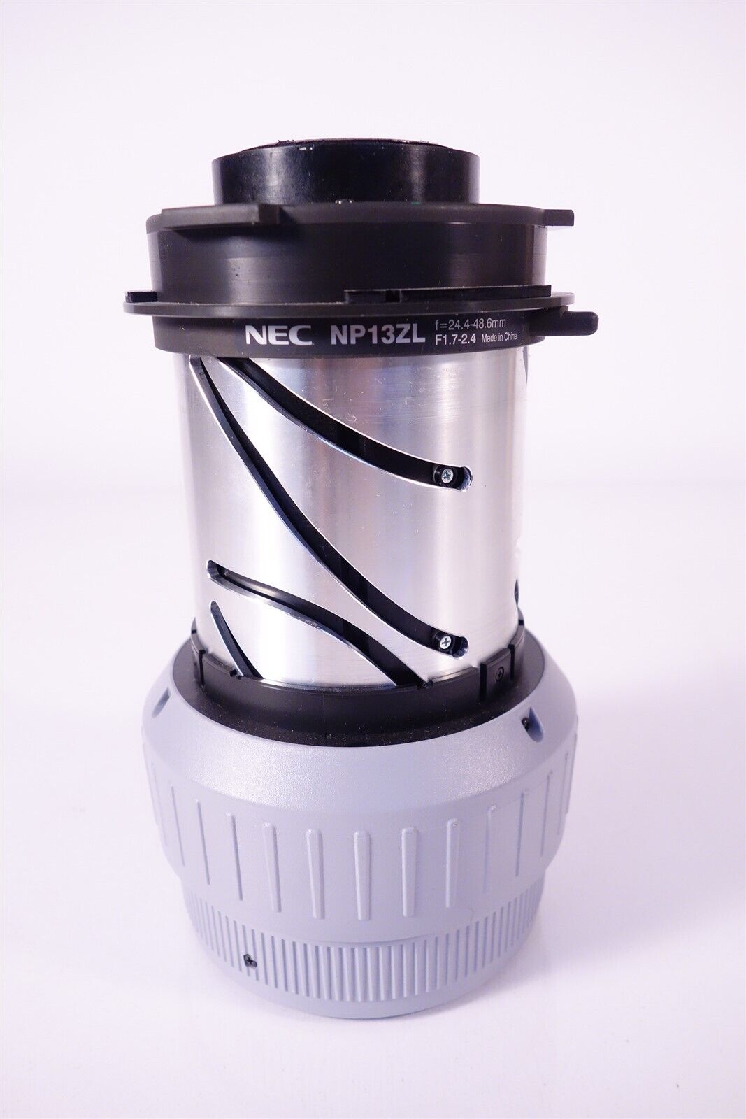 Genuine NEC NP13ZL Projector Zoom Lens f=24.4-48.6mm F1.7-2.4