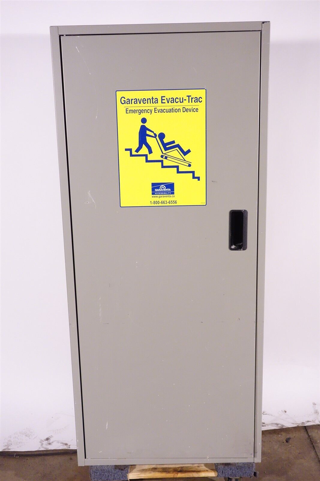 Garaventa Lift EVACU-TRAC CD7 Emergency Evacuation Chair, 400 lbs. Capacity