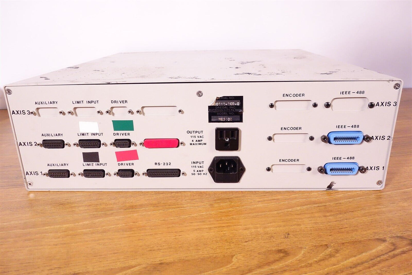 Daedal MC 2000 Controller Indexer
