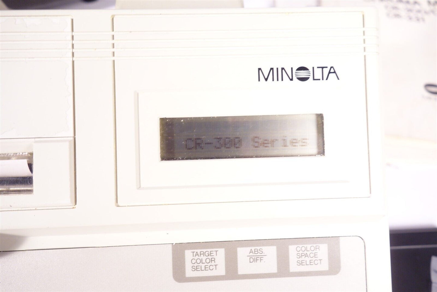 Minolta CR-300 Chroma Meter with DP-301 Data Processor + Accessories