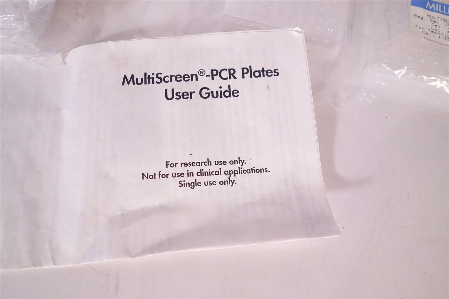 Millipore Multiscreen PCR Plates Lot of NEW PCR FILTERING PLATES