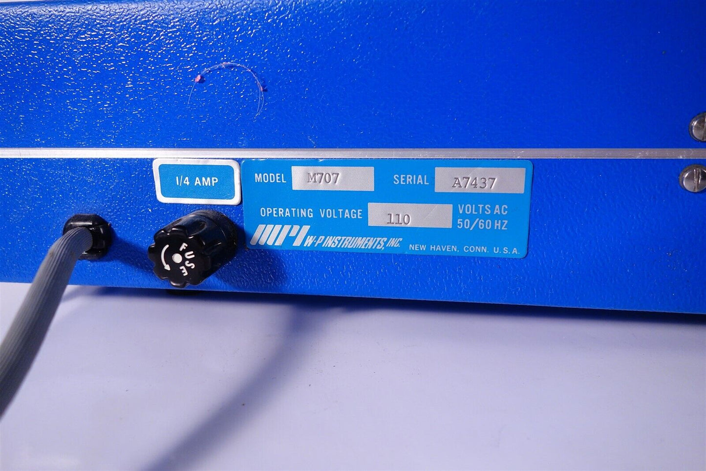 WPI World Precision Instruments Model M-707 Microprobe System