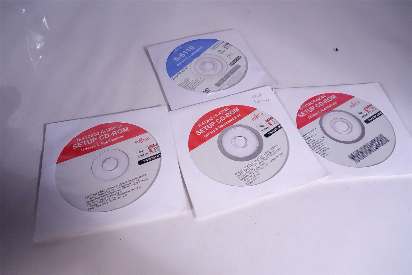 Fujitsu fi-6110/fi-4120C2 & fi-4220C2 Scanner software