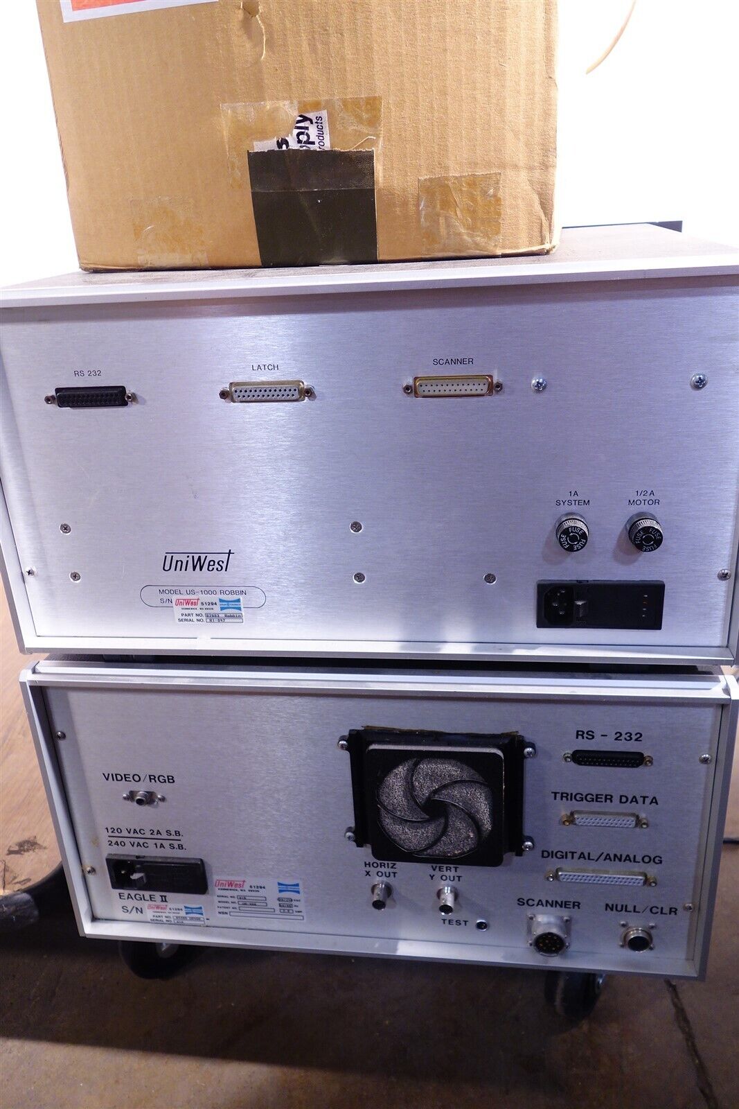UniWest Eddy Current System / Bolt Hole Scanner with Lots of Accessories Probes