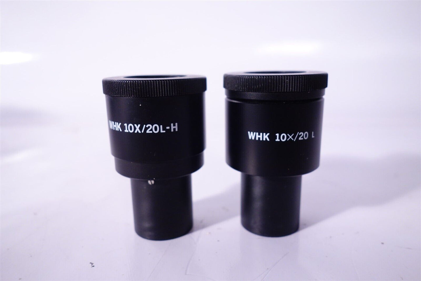 Set of 2 - Olympus WHK 10X/20L-H L Microscope Eyepieces / Oculars.