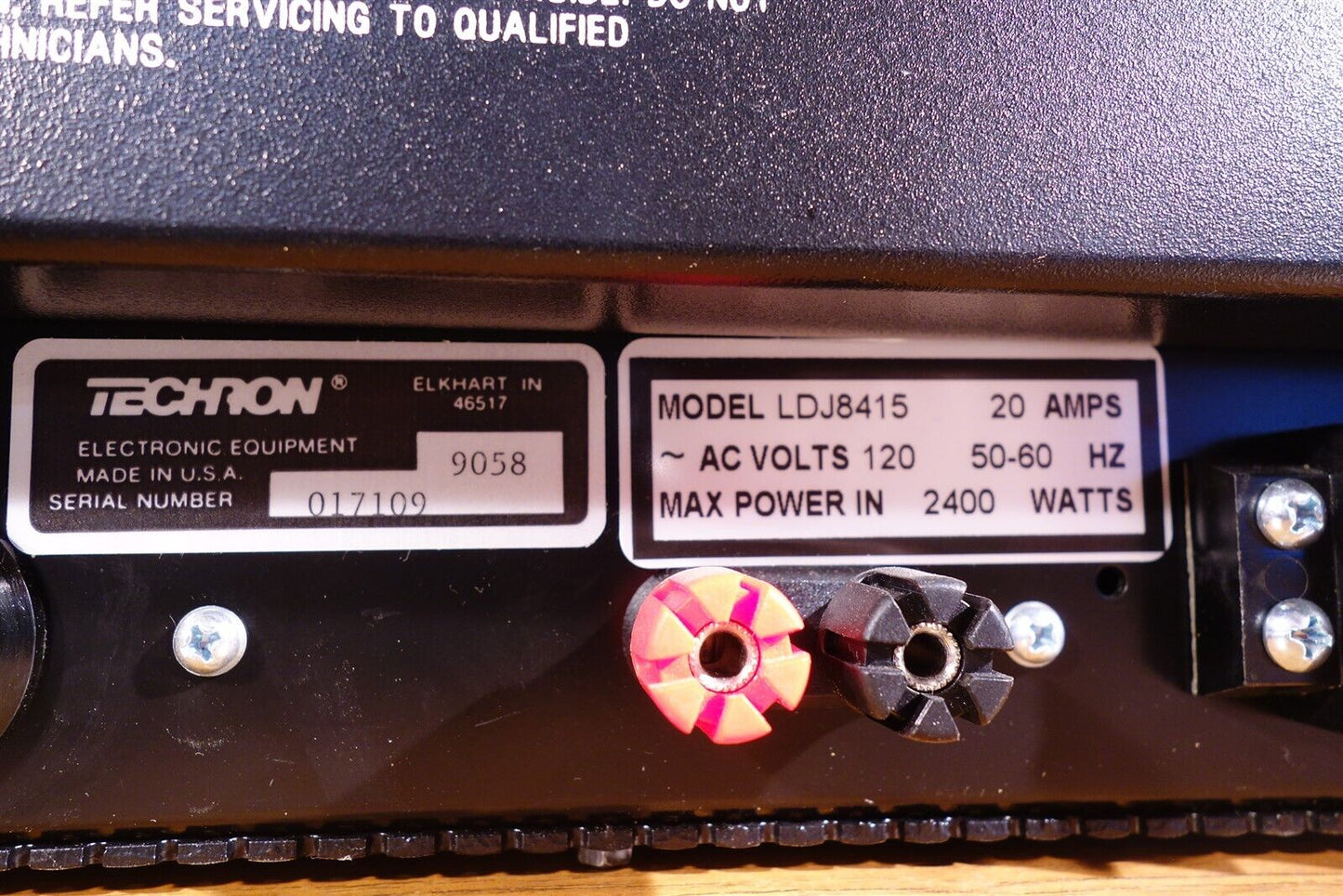 AE Techron AETECHRON / Crown / LDJ LDJ8415 LDJ 8415 Amplifier