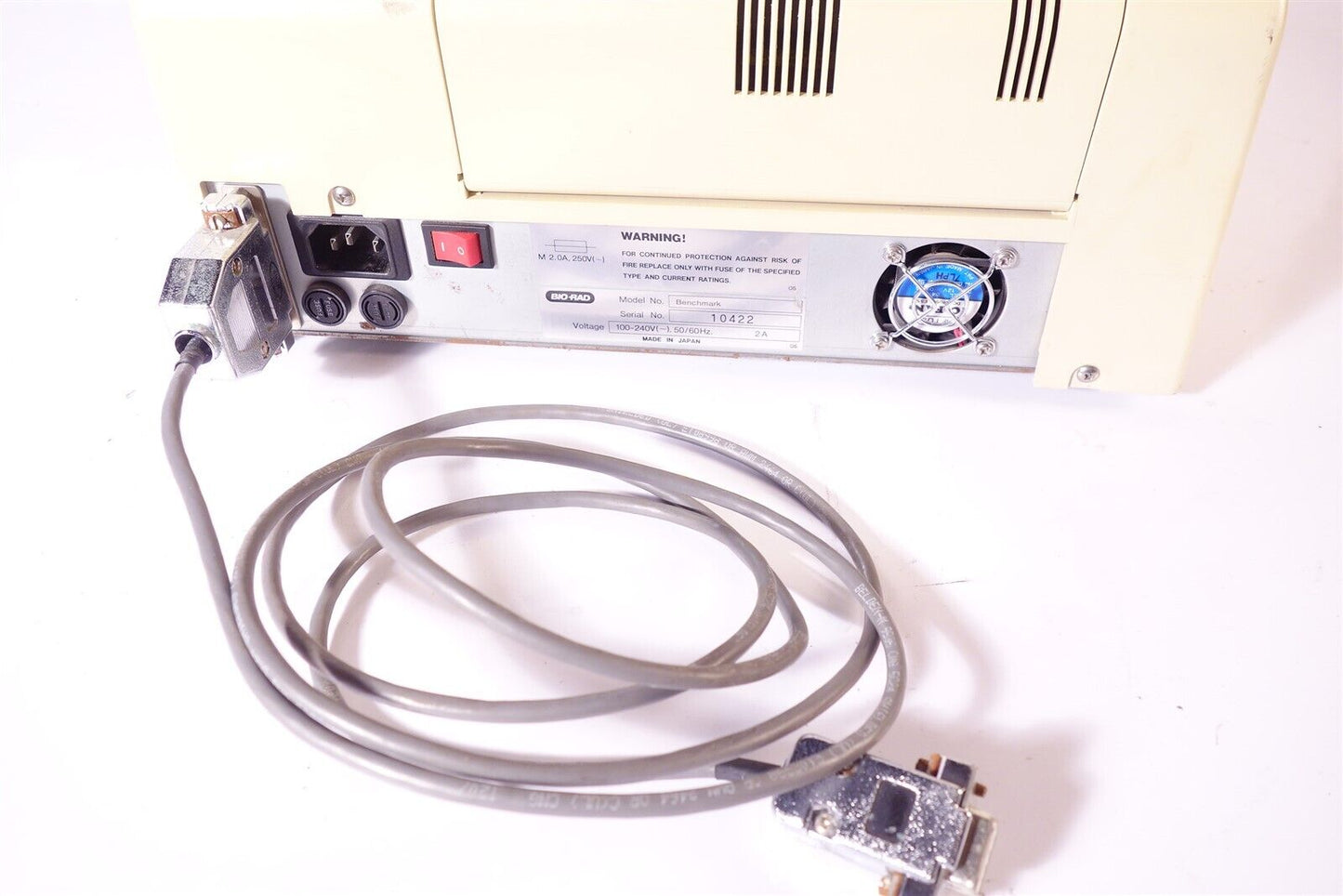 BioRad Benchmark Microplate Reader Working but Read