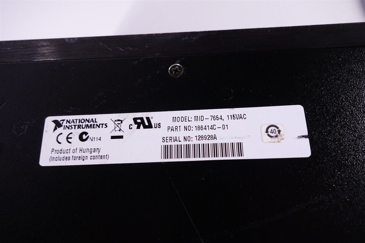 National Instruments MID-7654 Servo Motor Drive, 4-Axis, MID-7654/7652