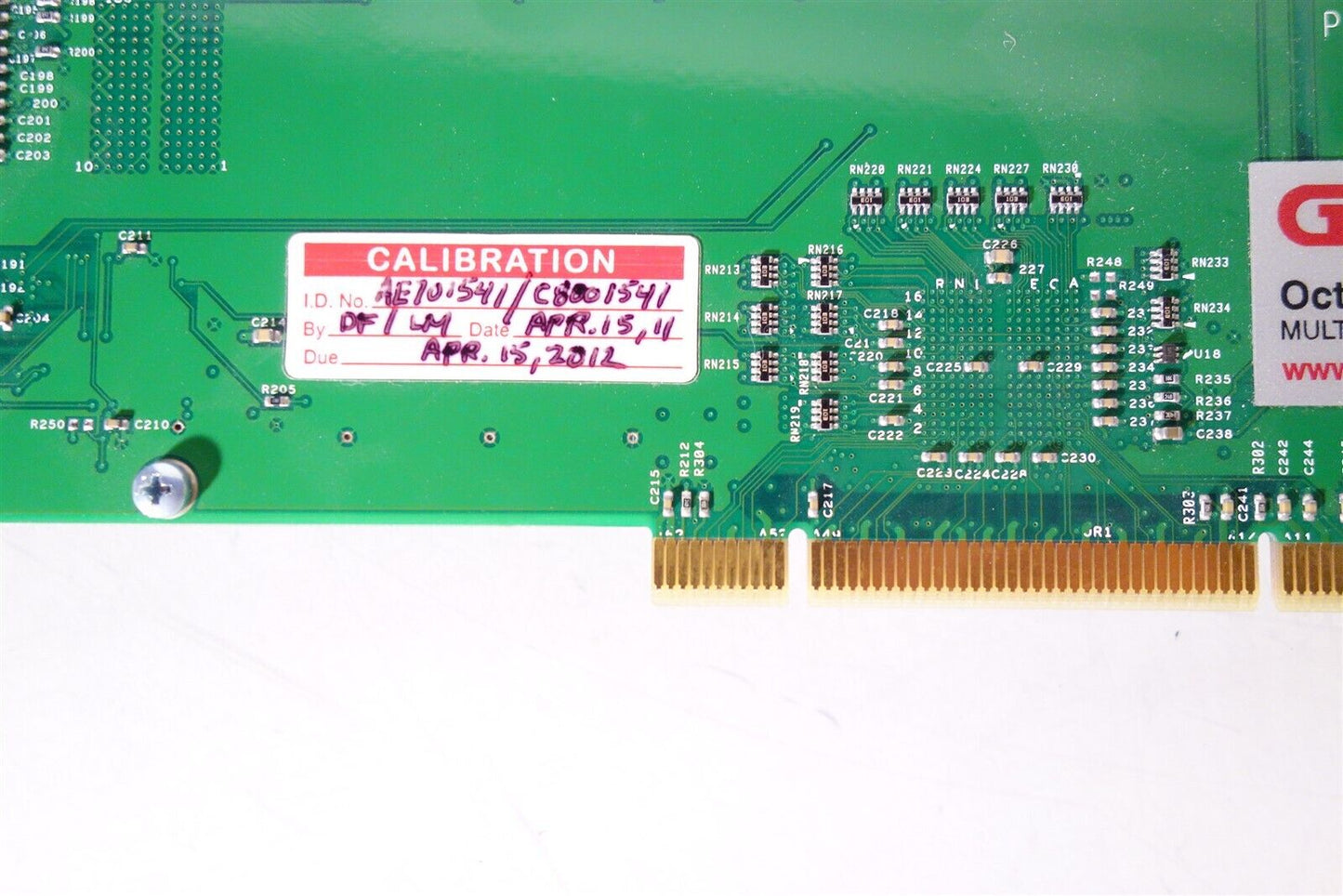 Gage Octopus Compuscope CS8327 14-bit 128MS 100Mhz PCI Digitizer Oscilloscope