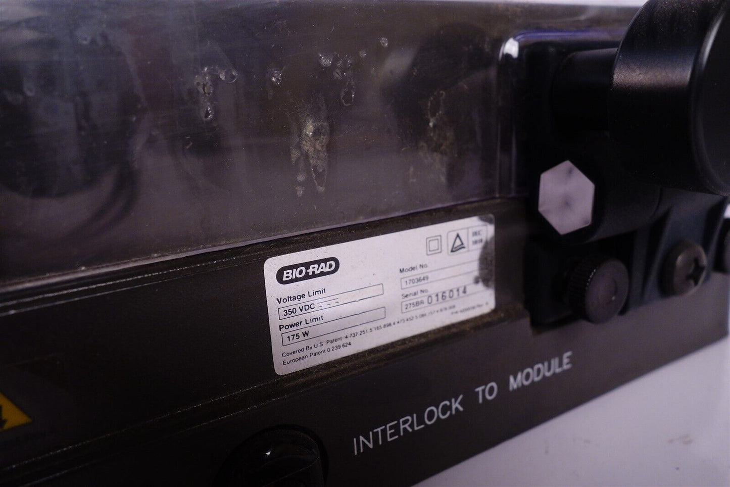Bio-Rad CHEF 1703649 Electrophoresis Cell for CHEF Mapper XA, CHEF DR-II, DR-III