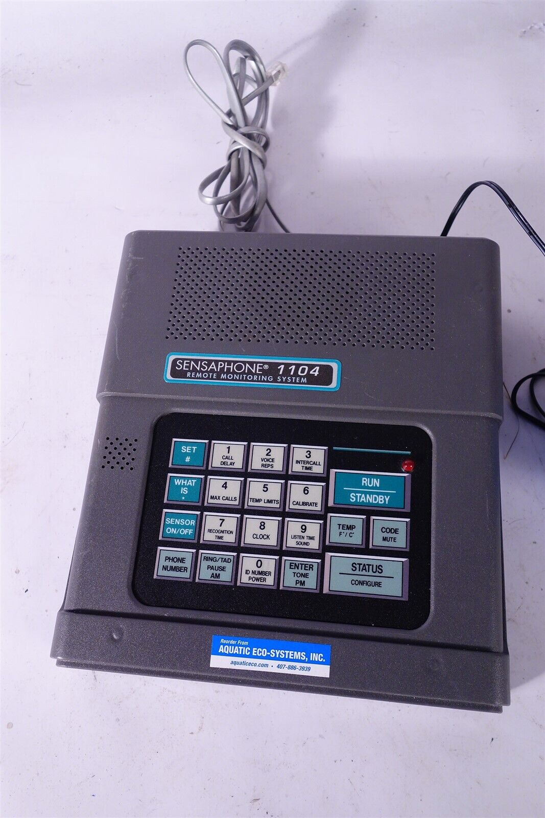 Sensaphone 1104 Remote Monitor System Autodialer /