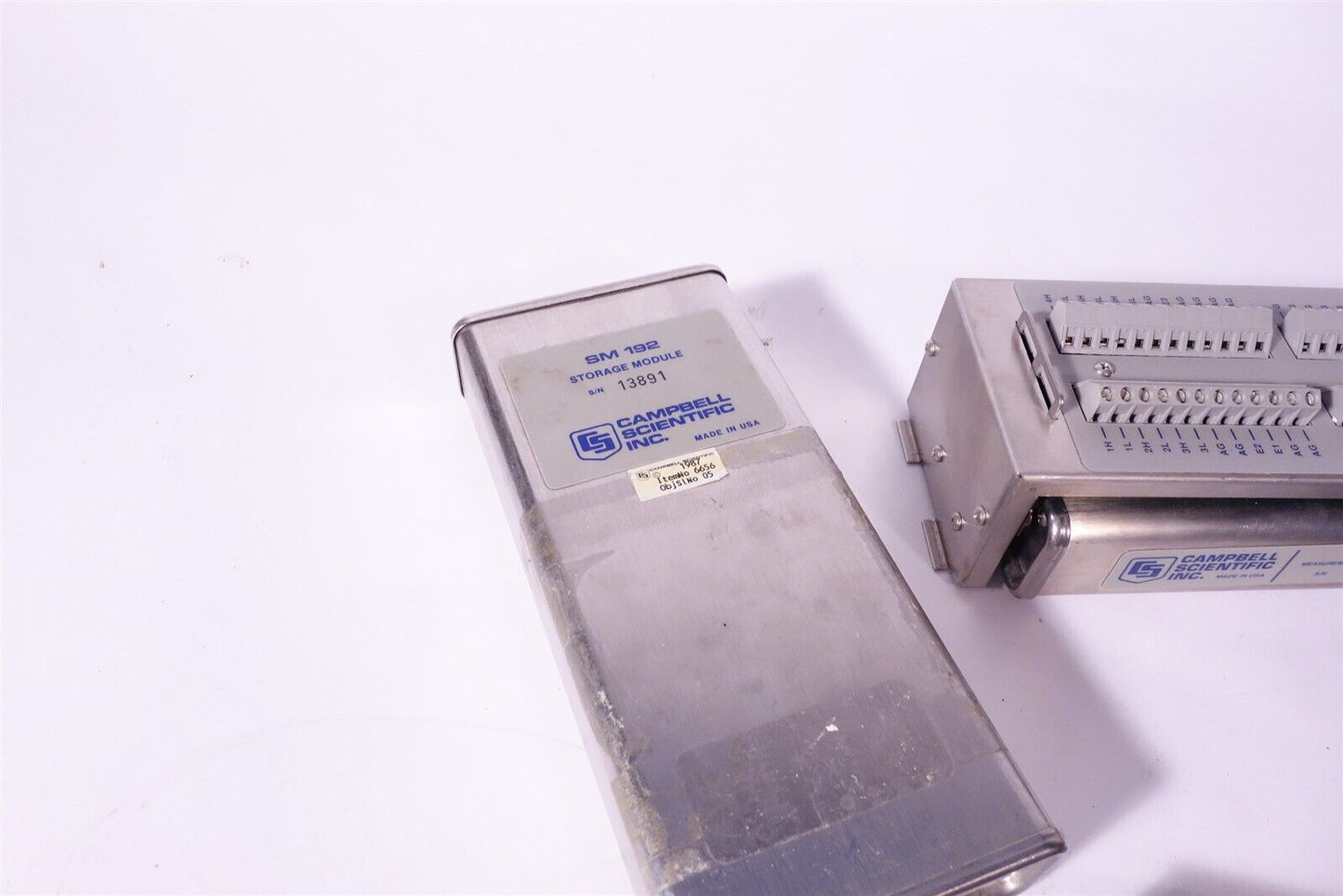 Campbell Scientific Datalogger Lot SC32A CR10 CR10X CR10KD SM192