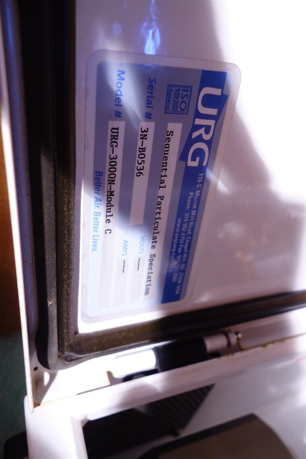 Lot of 3 Excellent URG Sequential Particulate Samplers