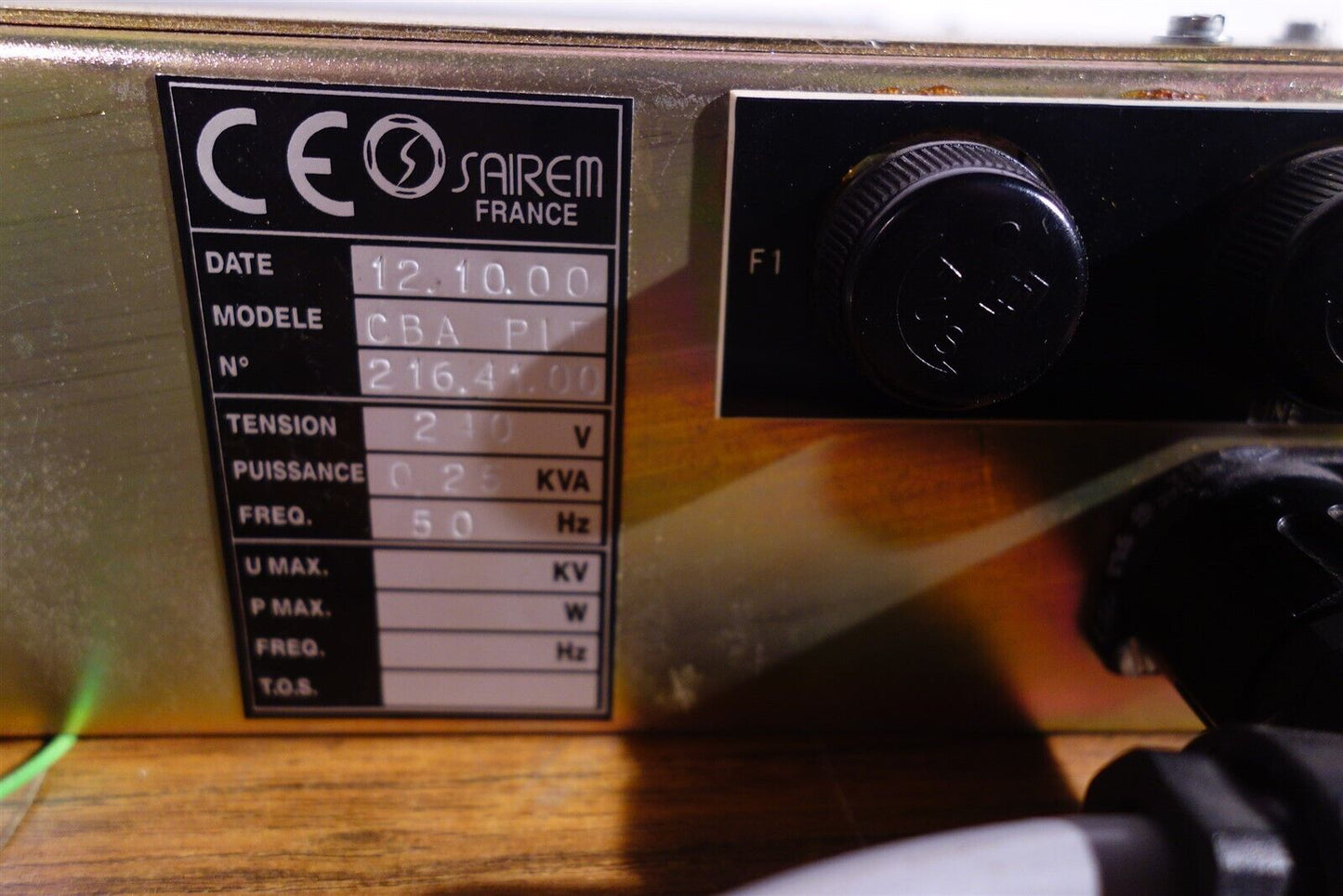 SAIREM RF Match SAIREM CBA/PLE MATCH BOX CONTROLLER W/ CABLE CBA PL M