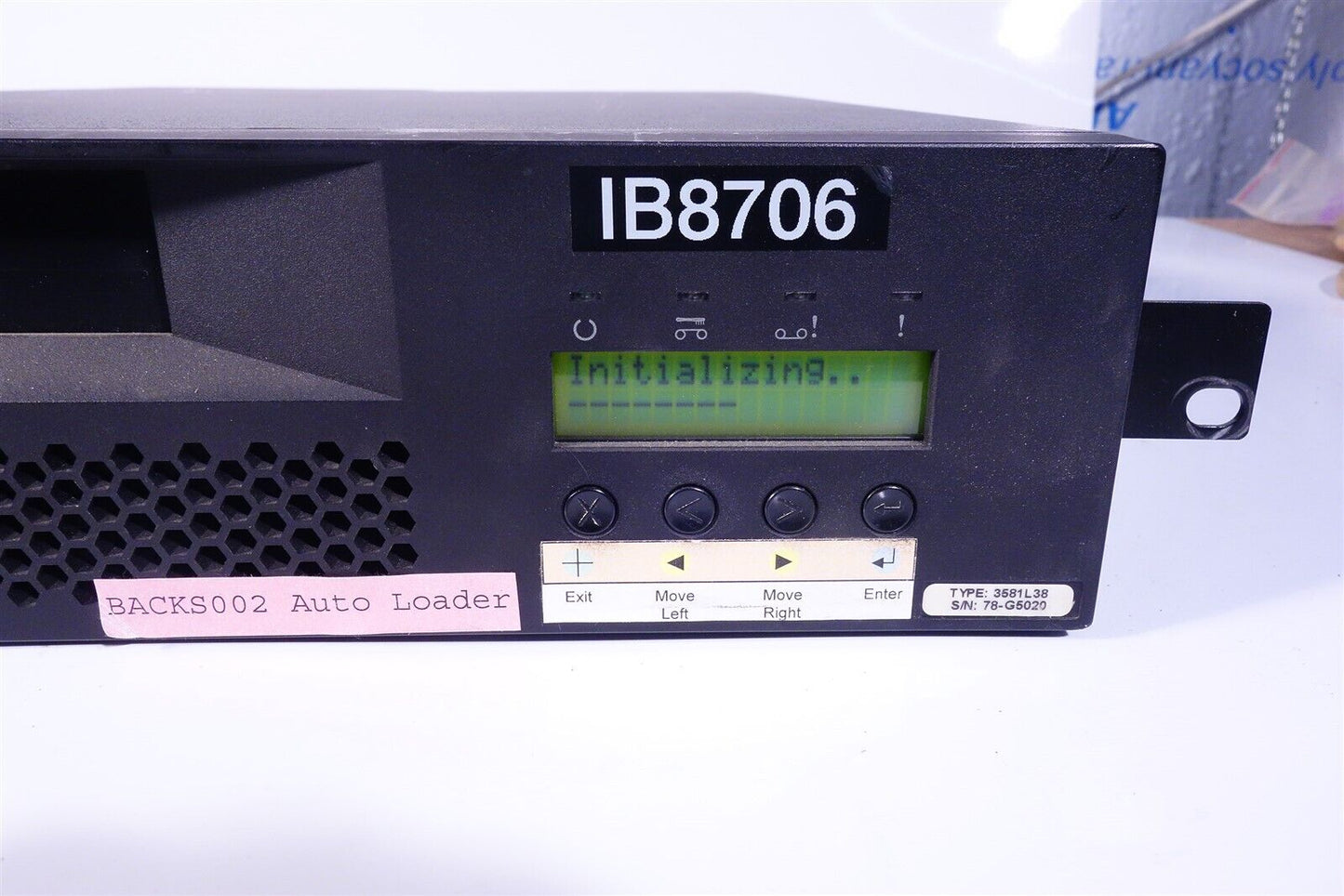 IBM TotalStorage Total Storage 3581 Tape Autoloader - Tape Drive LTO-3 Ultrium