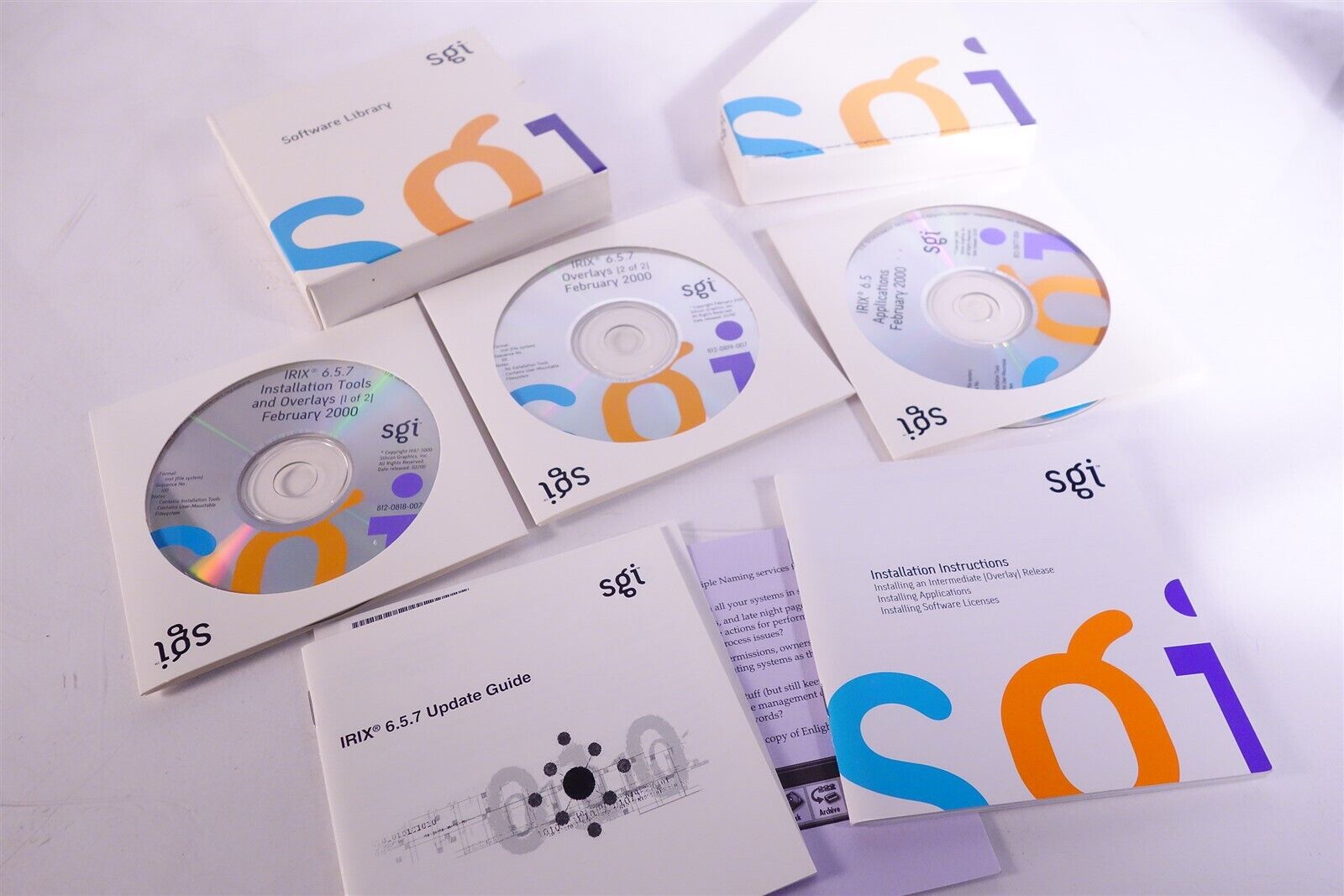 SGI Silicon Graphics IRIX 6.5.7 Overlays Software Collection 