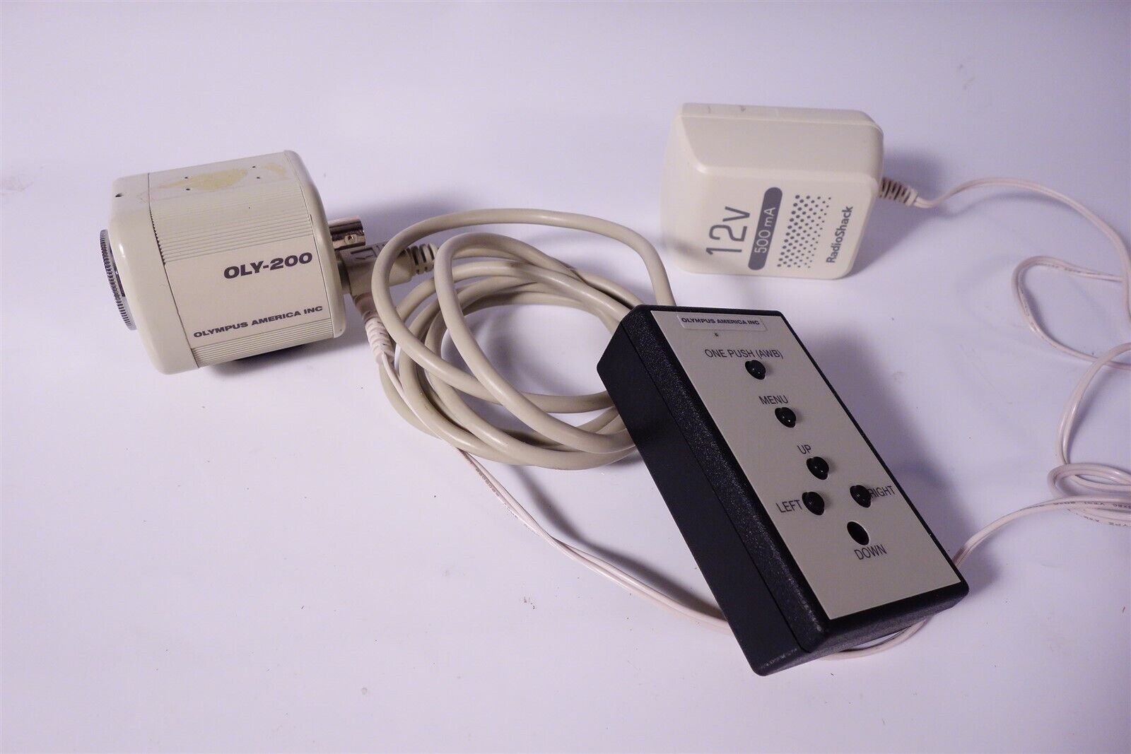 Olympus America Inc. OLY-200 CCD Color Video Camera + Remote + Power Supply