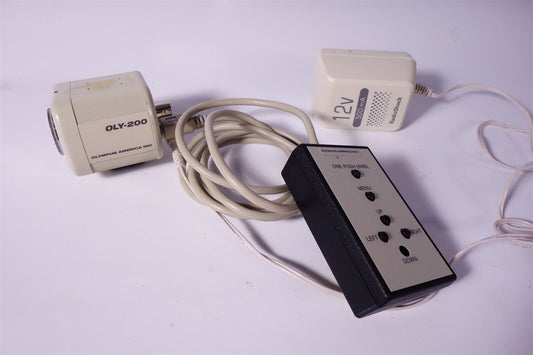 Olympus America Inc. OLY-200 CCD Color Video Camera + Remote + Power Supply