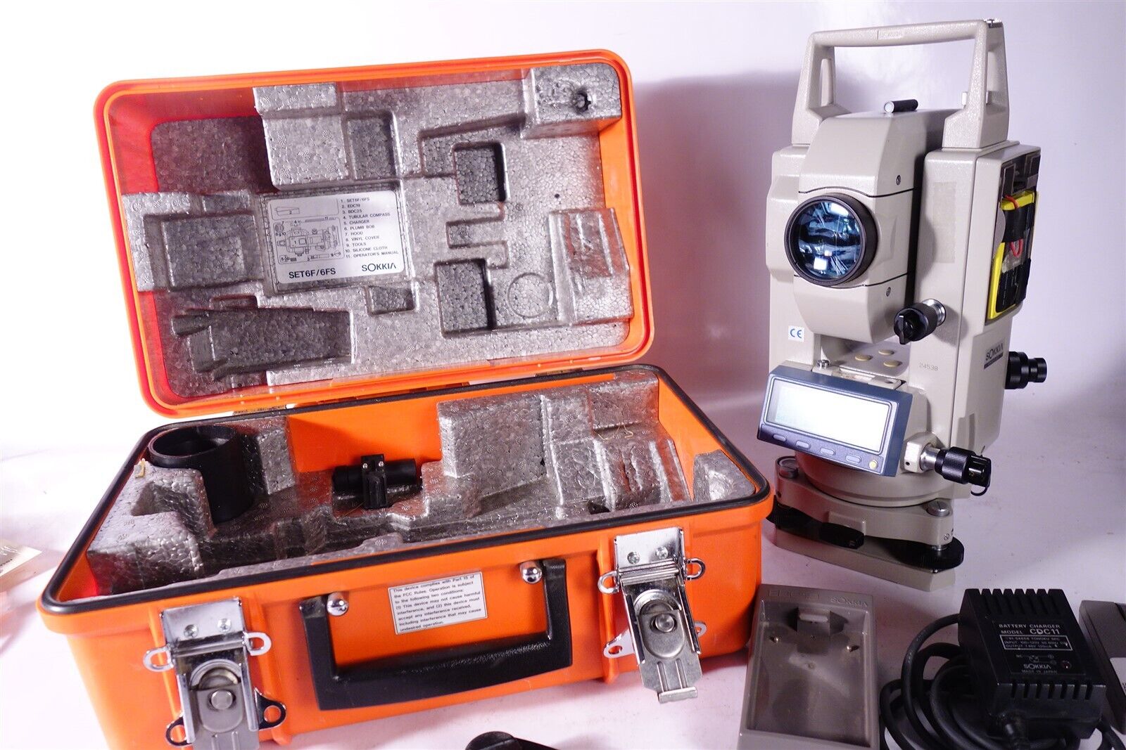SOKKIA SET6F Total Station Surveying Construction Transit / Theodolite 