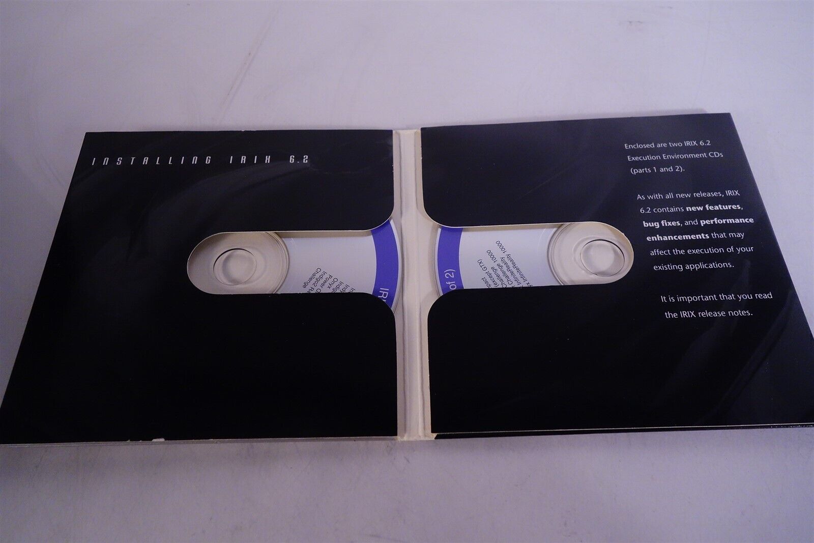 SGI Silicon Graphics IRIX 6.2 Update 