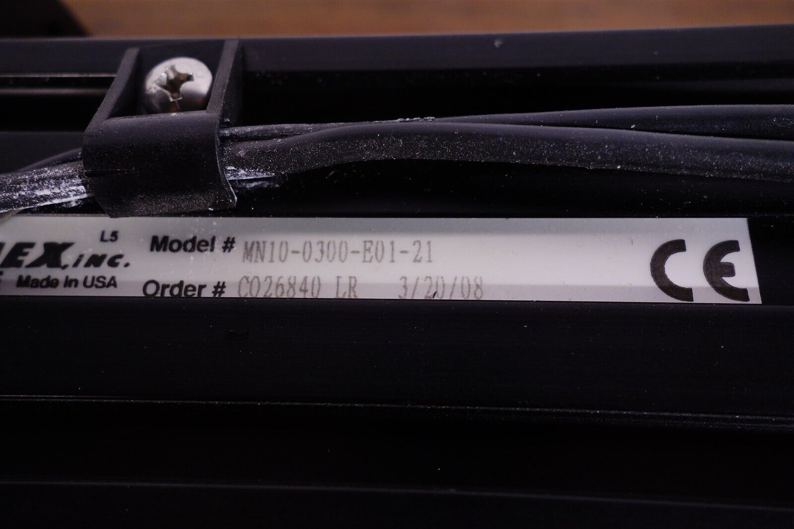 VELMEX VXM Stepping Motor Controller & VEXTA BiSlide Fixture NM10-0300-E01-21 