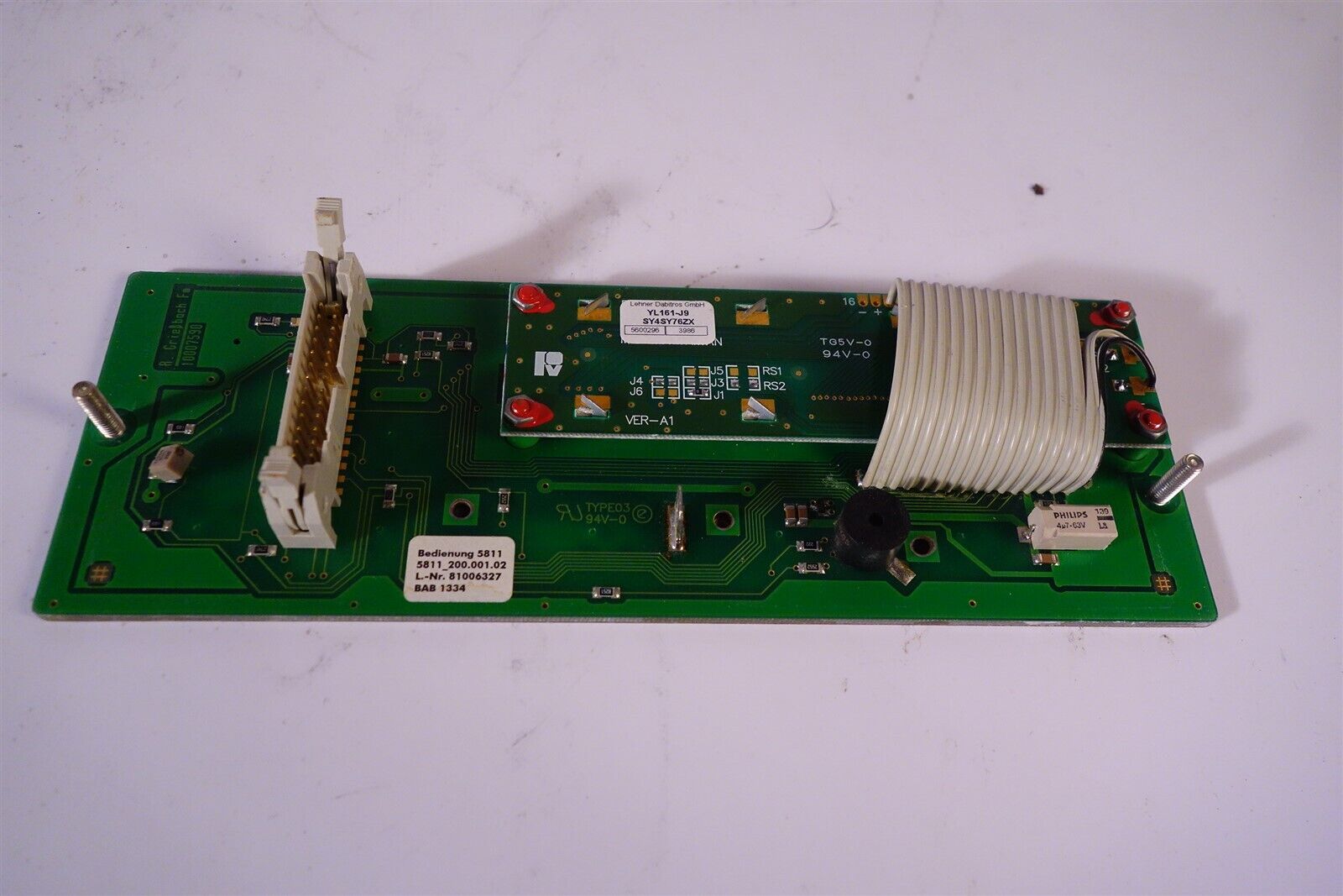 Eppendorf 5810R 5811 Main Display