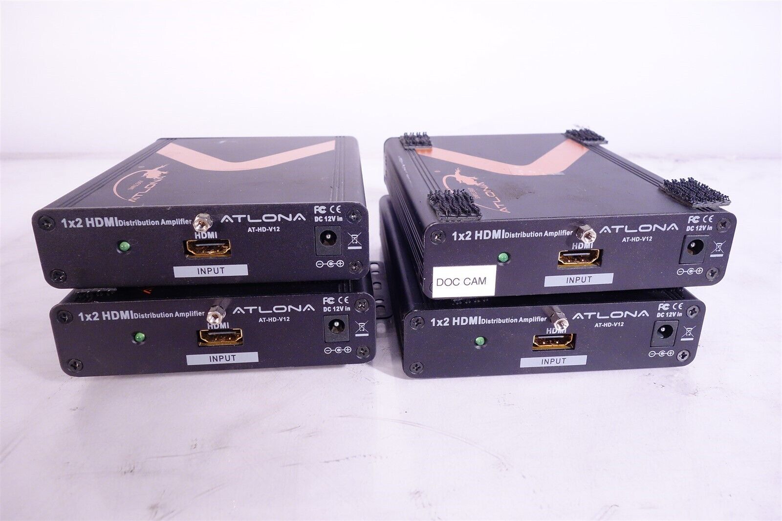 Lot of 4 Atlona Distribution Amplifier Model AT-HD-V12
