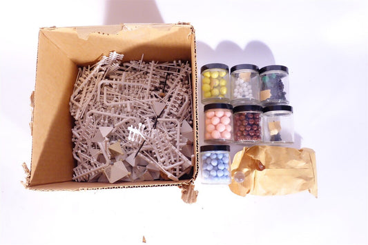 Ron Johnson Steel Engraving Vintage Molecular Models Large Kit Space Filling 