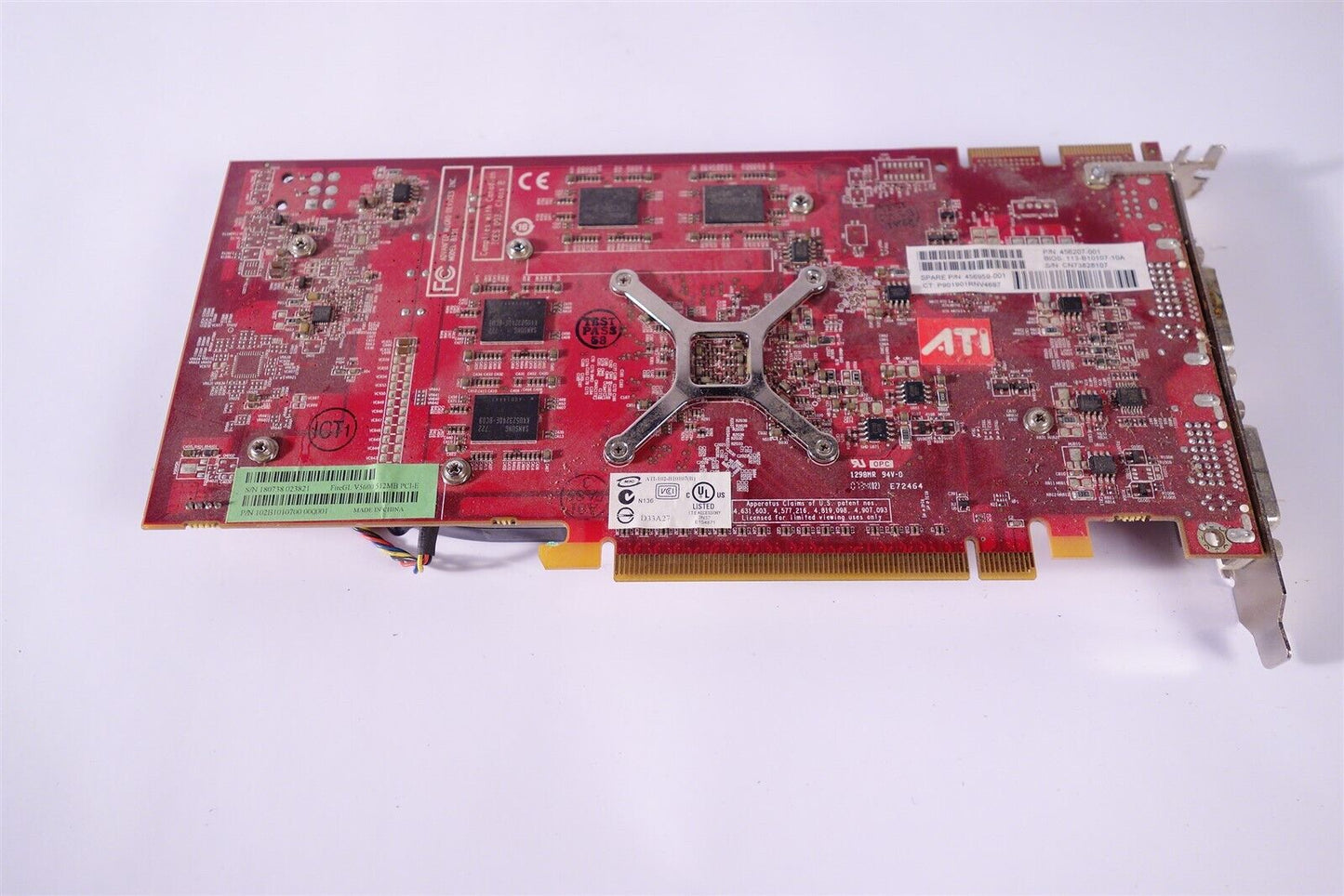 ATI FireGL V5600 512mb DDR4 128bit Crossfire Dual DVI Pci-e x16 456207-001