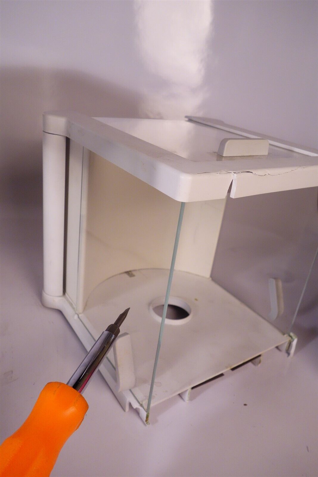 Mettler PB153 Glass Panel / Door For Balance Enclosure Left Glass 