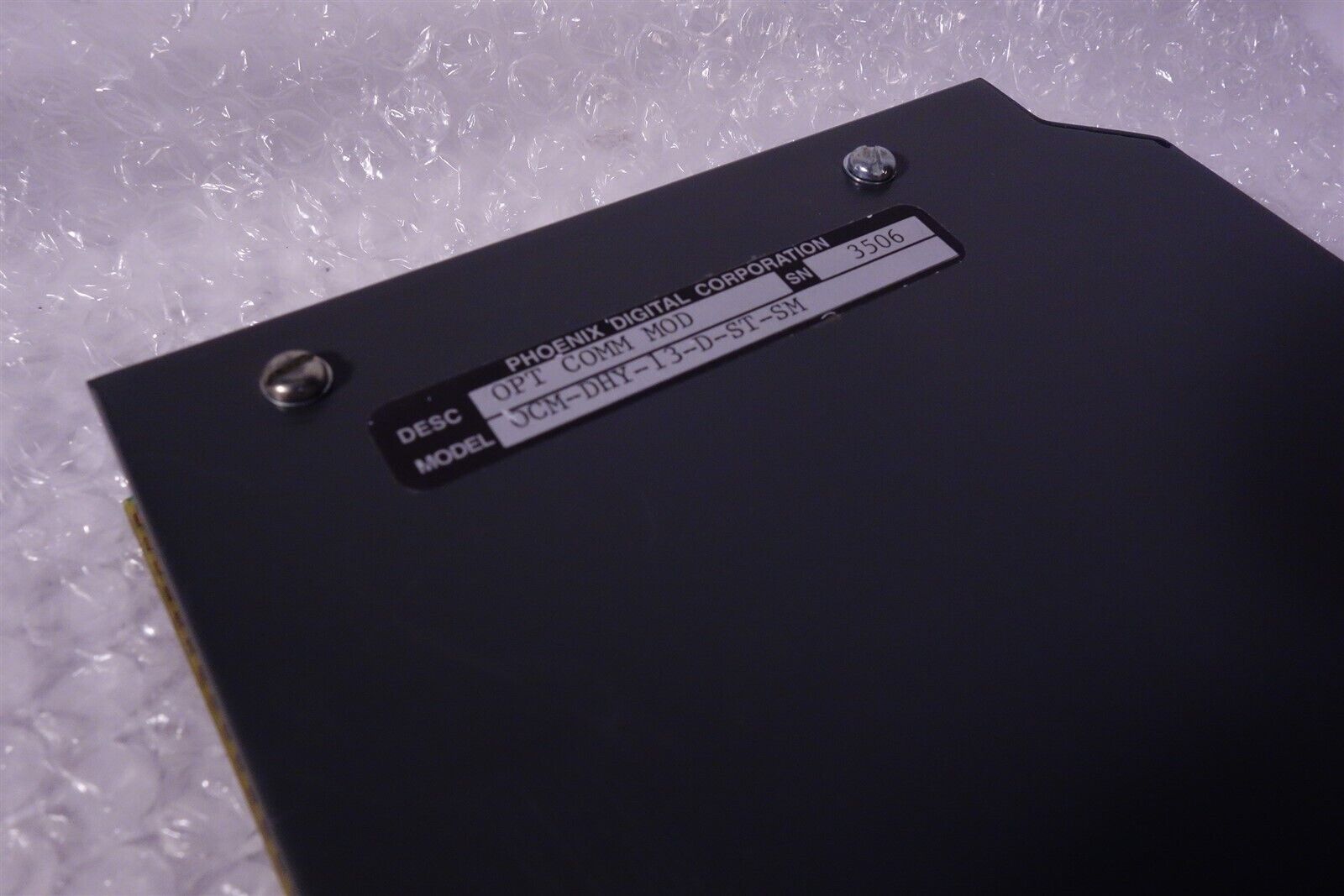 Phoenix Digital OPT COMM MOD OCM-DHY-13-D-ST-SM - Allen Bradley 30 Day Warranty