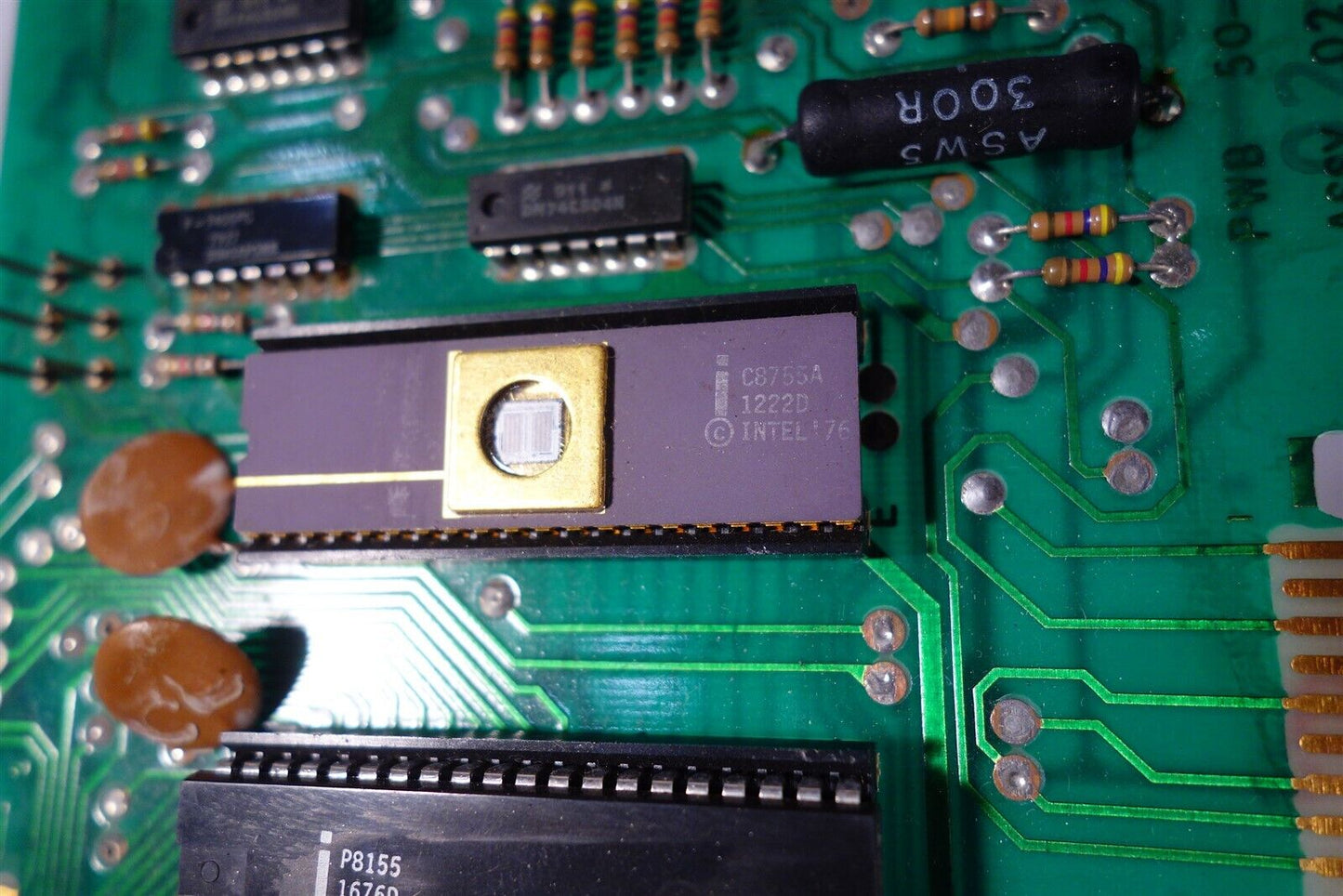 C8755A INTEL 5078C 40-PIN CERAMIC GOLD Rare Vintage 1976 COLLECTIBLE