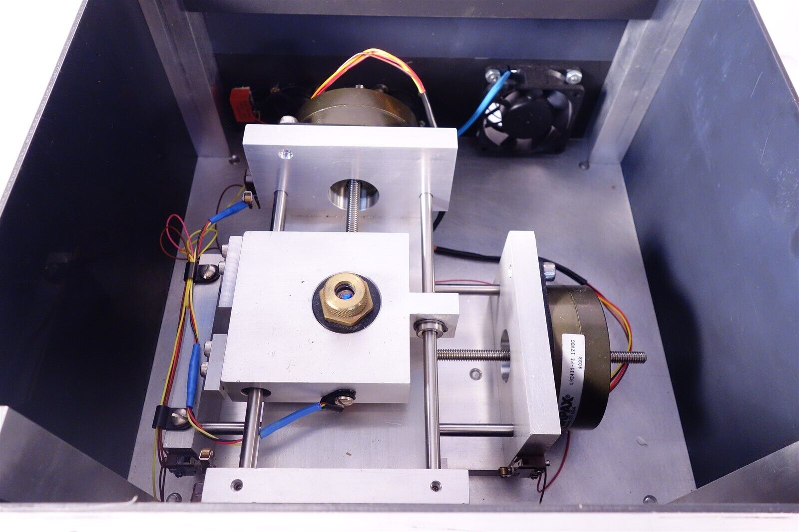 Laser / XY Scanning Stage / MIcroscope / Precision Fixture Airpax L92411-P2