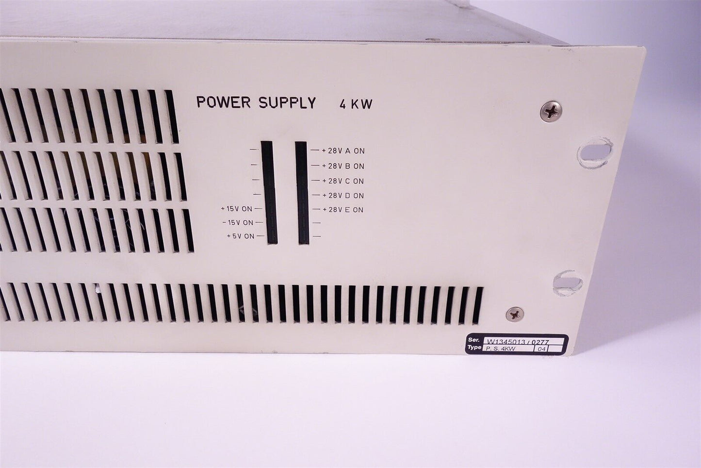 Bruker AV400 4KW Power Supply P.S.4KW P.S. 4KW