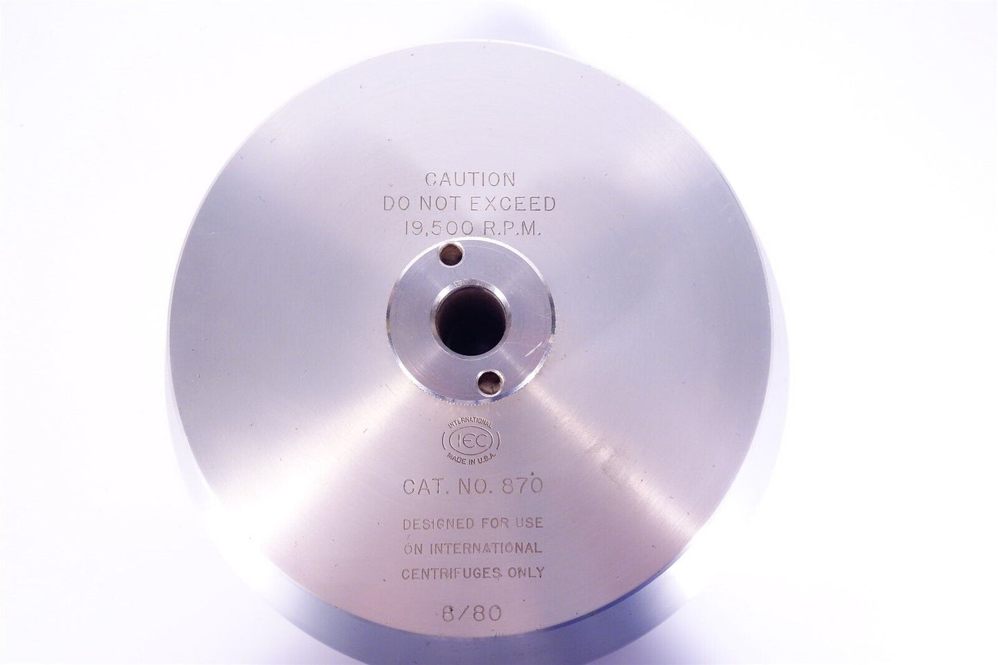 IEC Centrifuge Rotor 6/80