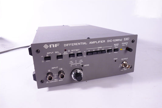 NF Corp 5307 Differential Amplifier DC - 10MHz Low-Noise