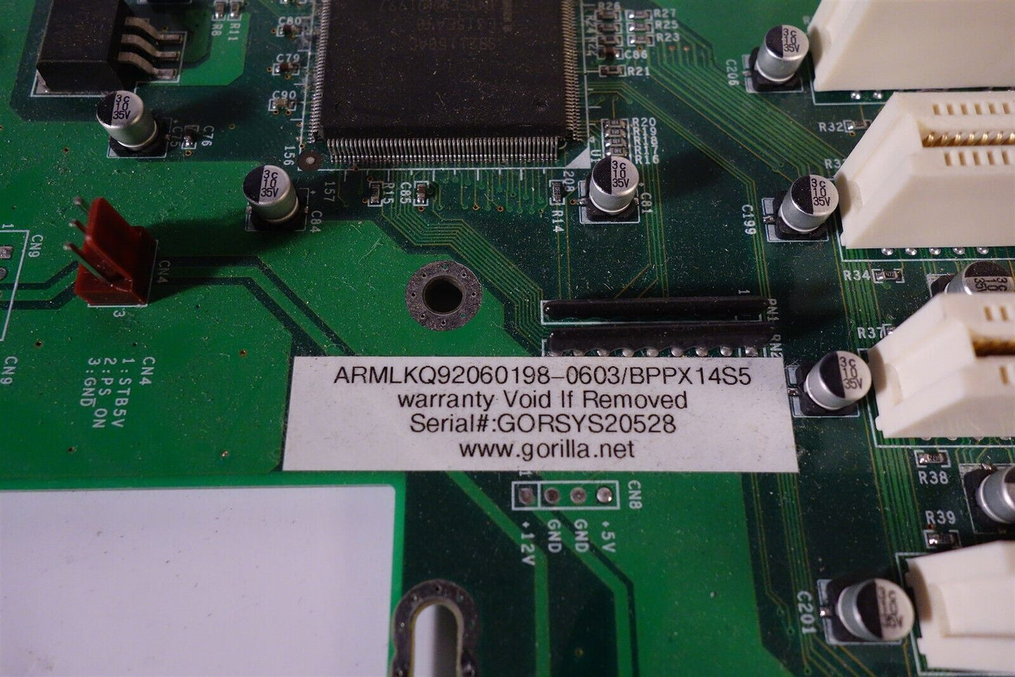 Gorilla PICMG Bridged Backplane ARMLKQ92060198-0603 / BPPX14S5 PX-14S1