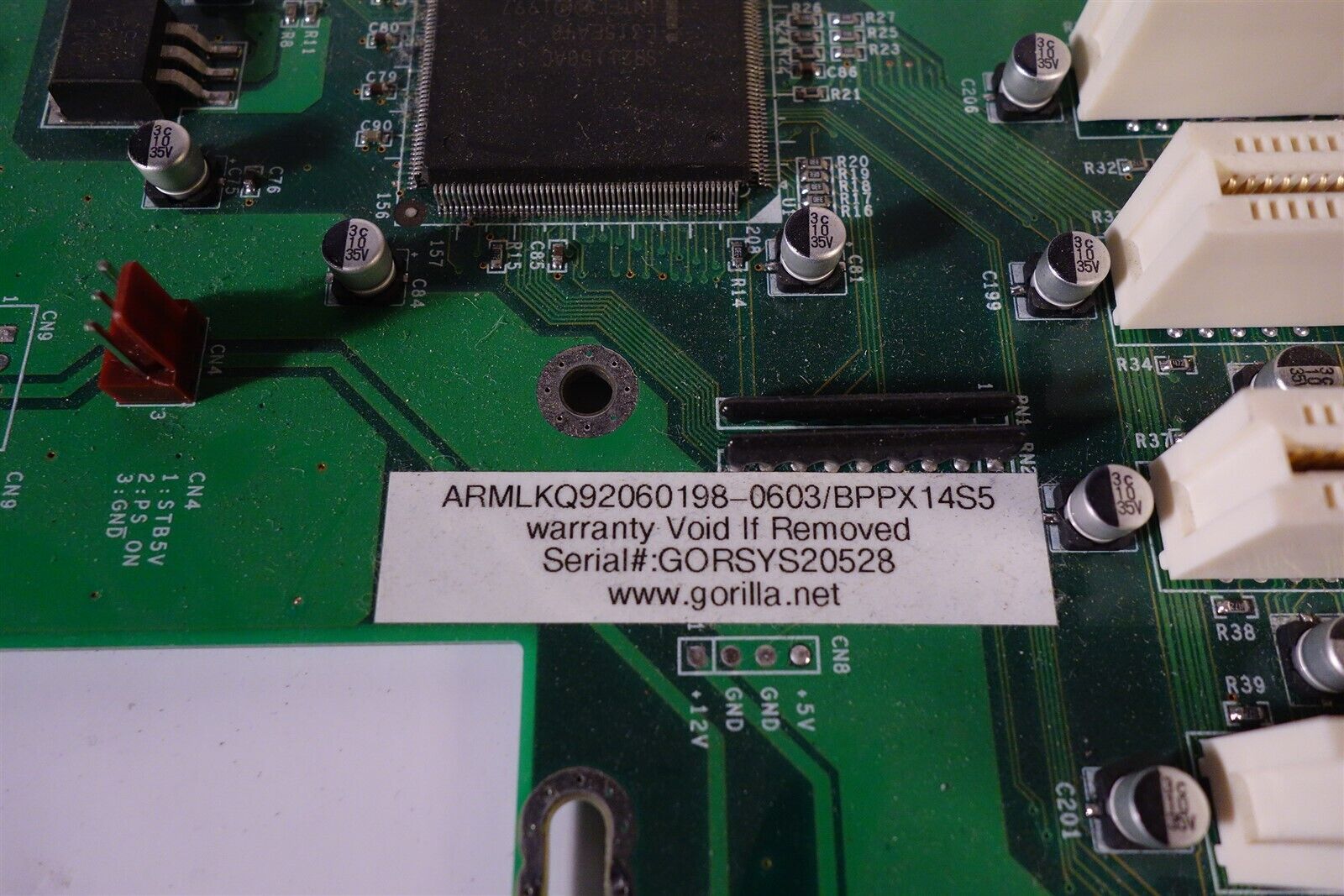 Gorilla PICMG Bridged Backplane ARMLKQ92060198-0603 / BPPX14S5 PX-14S1
