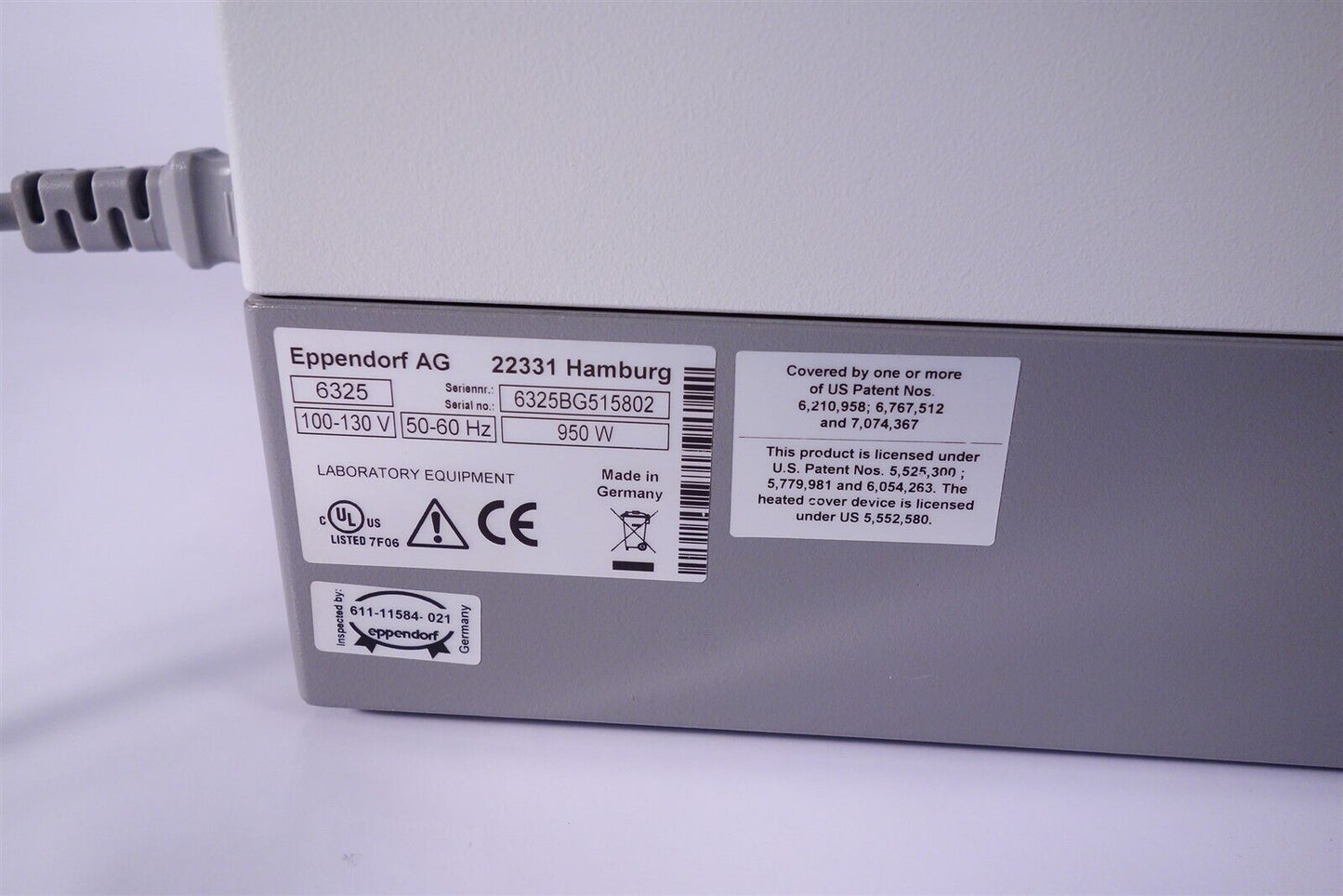 Eppendorf Master Cycler Pro S MasterCycler Thermal Cycler 6325
