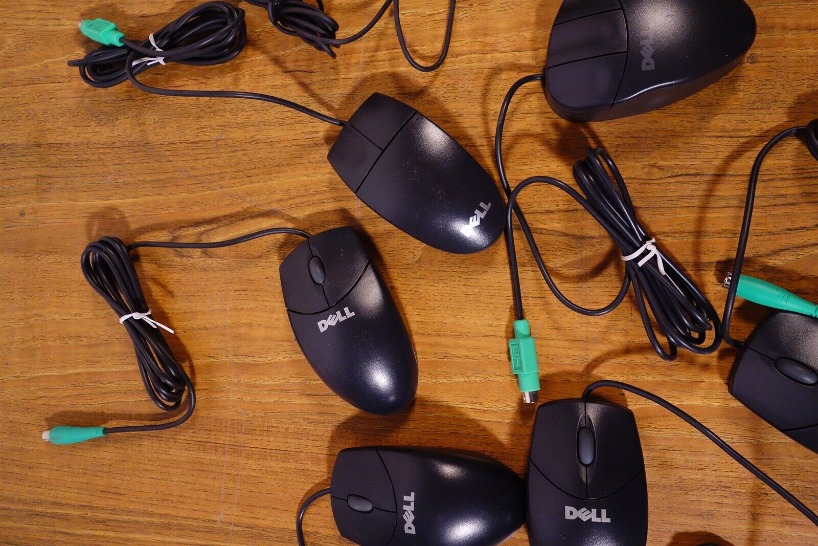 Lot of 2 NEW Dell PS2 Mice - NEVER USED 