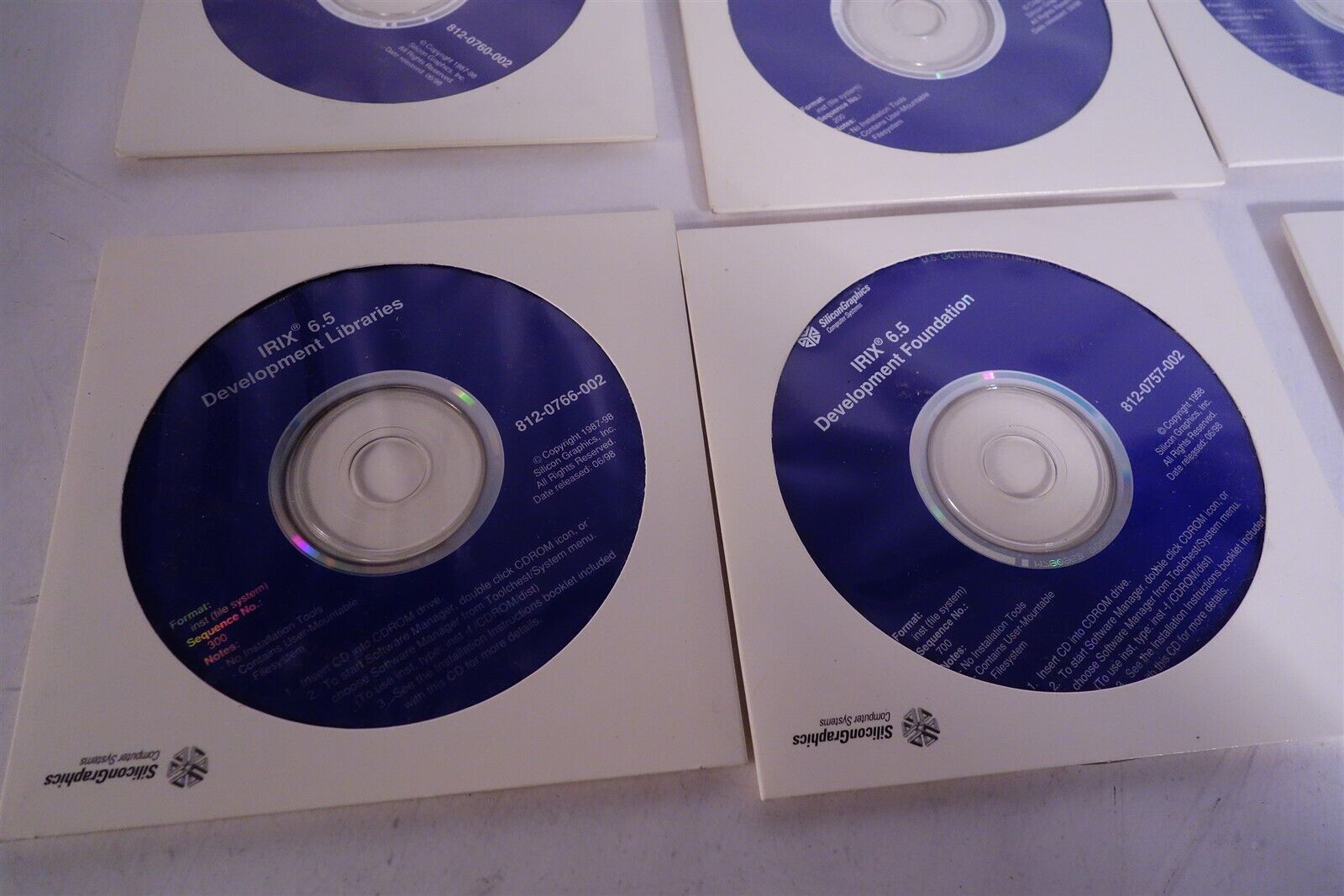 SGI Silicon Graphics IRIX 6.5 Foundations + Applications 