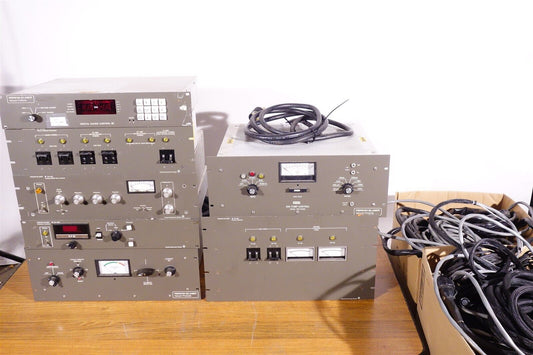 Physical Electronics PHI / Perkin Elmer Large lot of Components + Cables 