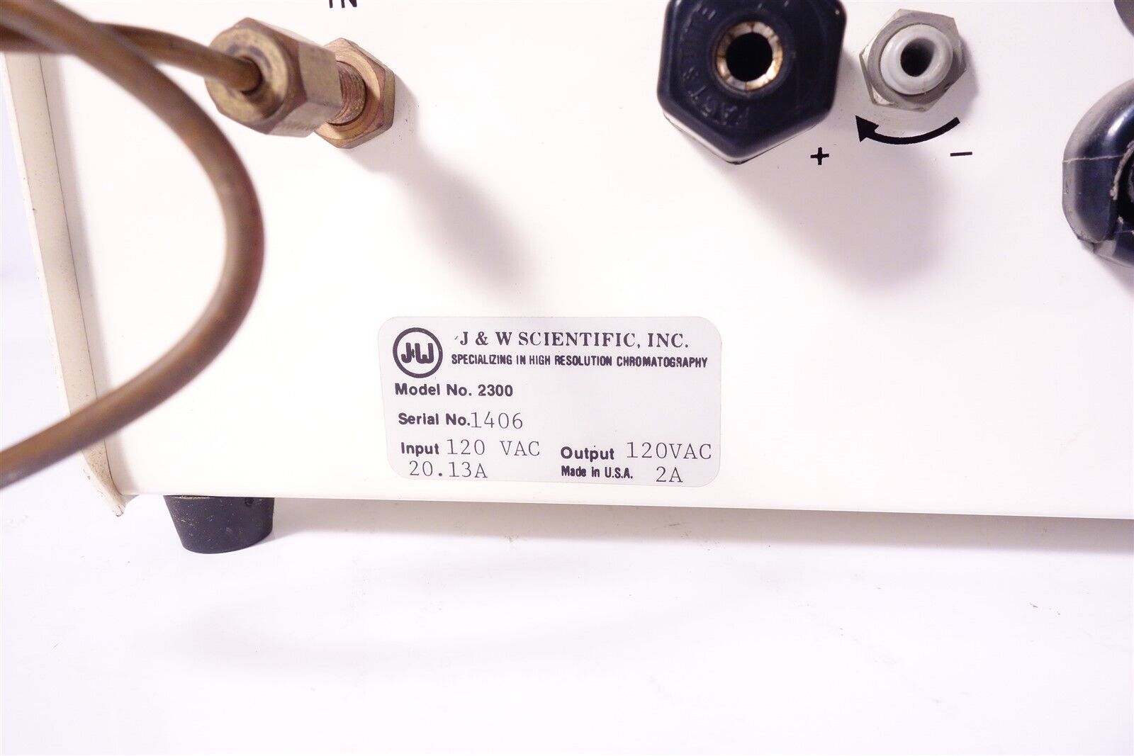 J&W Scientific 2300 G.C.Protector for Gas Chromatograph