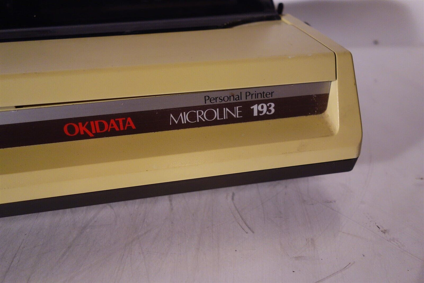 VINTAGE OKIDATA MICROLINE 193 Printer IBM PC XT compatable
