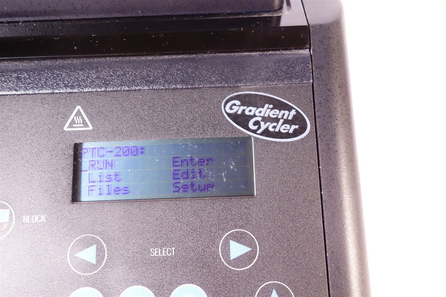 BIORAD / MJ Research PTC-200 DNA thermal cycler PCR Machine Alpha Unit Block 