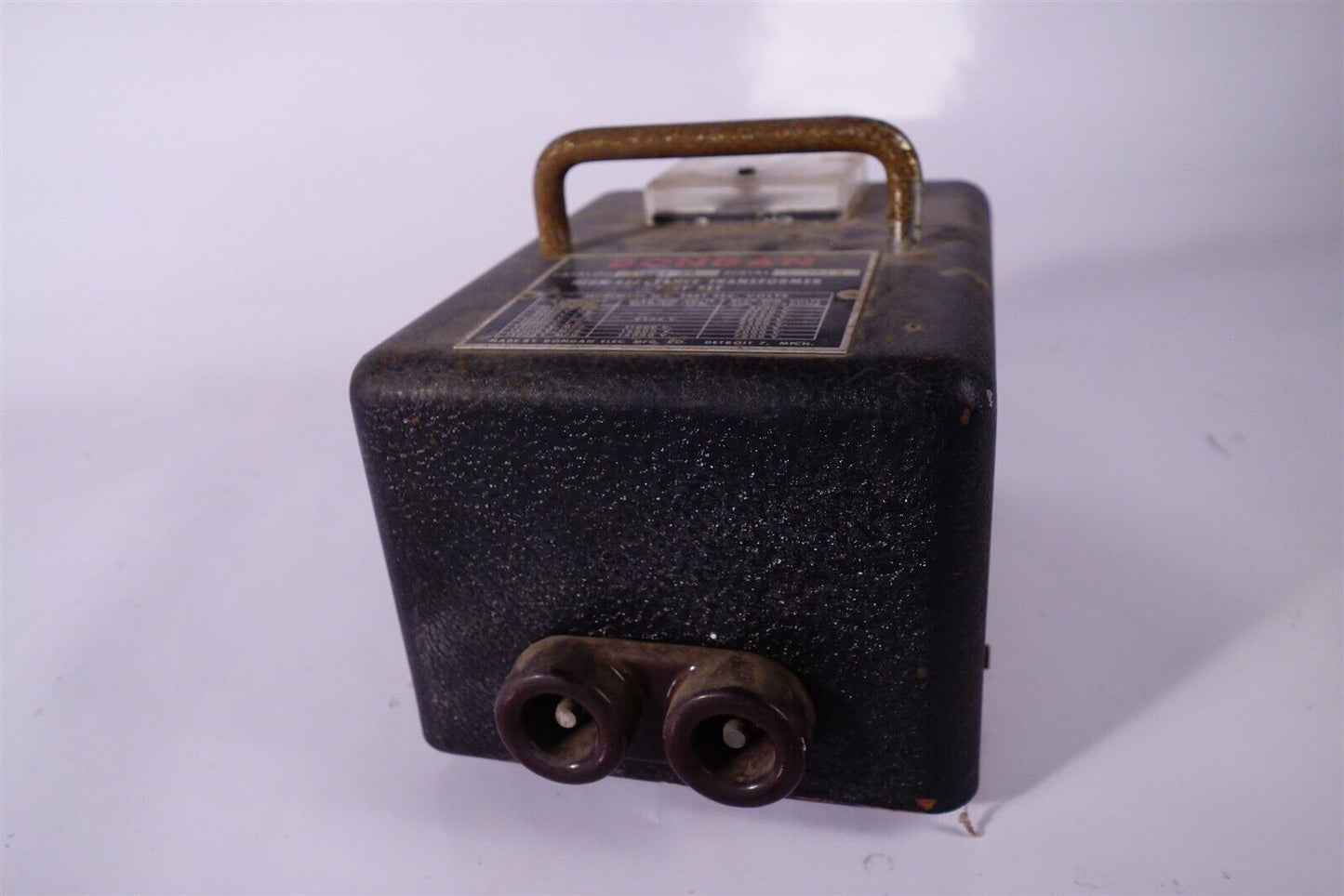 Dongan 1909-59 High-Reactance Transformer Test Set Neon Light Ignition Testing 